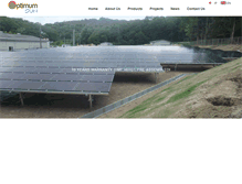 Tablet Screenshot of optimumsun.com